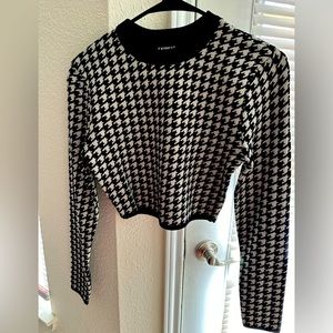 Express crop sweater